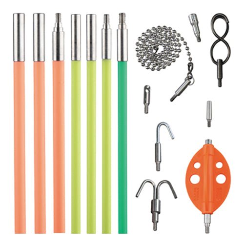 Klein Tools 50354, Multi-Flex Glow Rod Set, 35-Foot