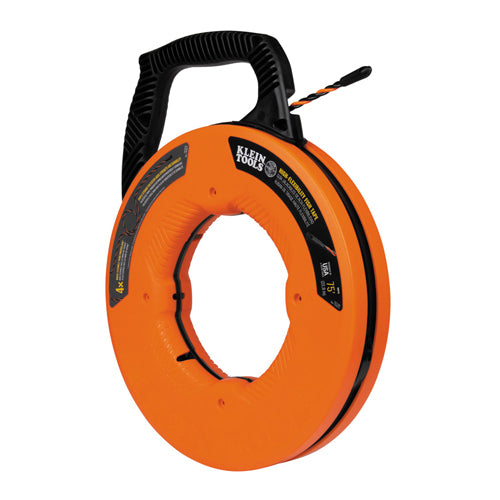 Klein Tools 50375, High Flex Polyester Fish Tape, 75-Foot