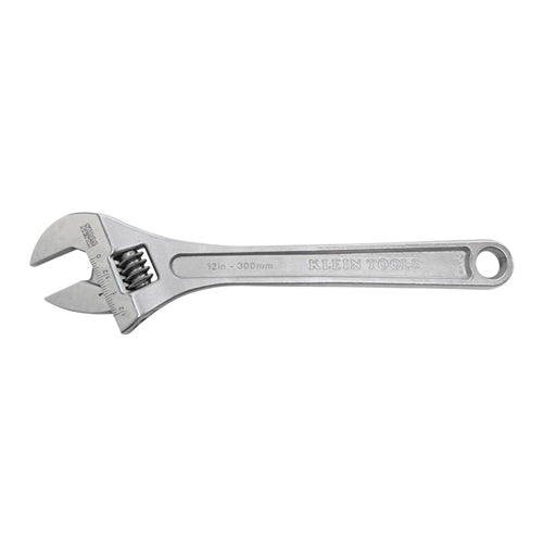 Klein Tools 507-12, Adjustable Wrench, Extra Capacity, 12-Inch