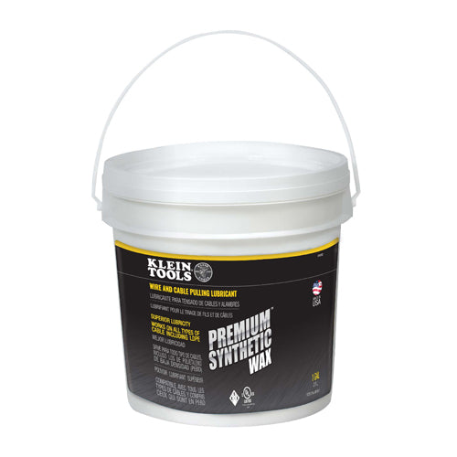Klein Tools 51012, Premium Synthetic Wax, One-Gallon Pail