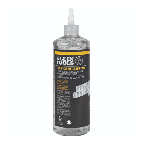 Klein Tools 51028, Premium Synthetic Clear Lubricant 1-Quart