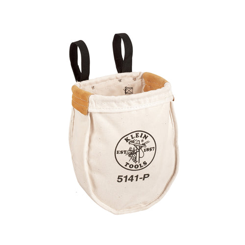 Klein Tools 5141P, Tool Bag, Canvas Utility Bag, Loop Connection, 10 x 5 x 12-Inch