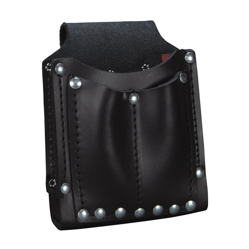 Klein Tools 5145, Utility Pouch, 3-Pocket, Leather
