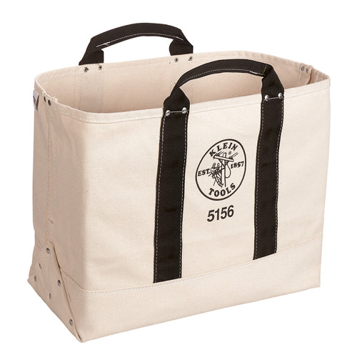 Klein Tools 5156, Canvas Tool Bag, 19-Inch
