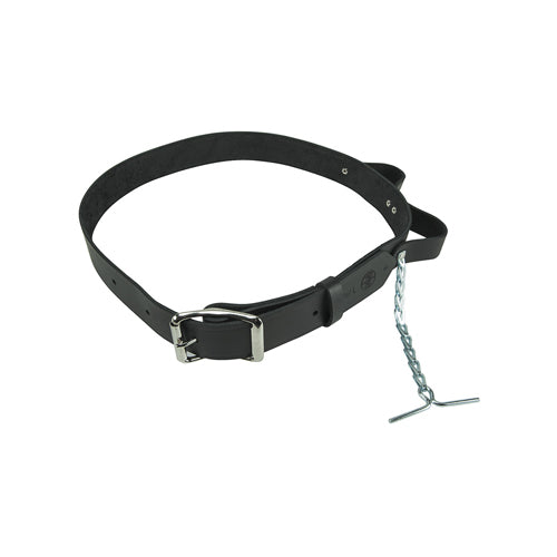 Klein Tools 5207L, Electrician's Leather Tool Belt, Large