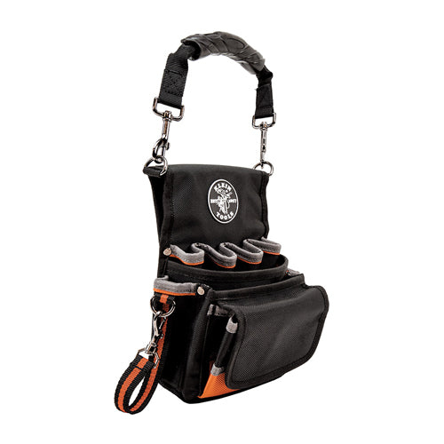 Klein Tools 5242, Tradesman Pro™ Tool Pouch, 9 Pockets, 9.5 x 7.5 x 9.5-Inch
