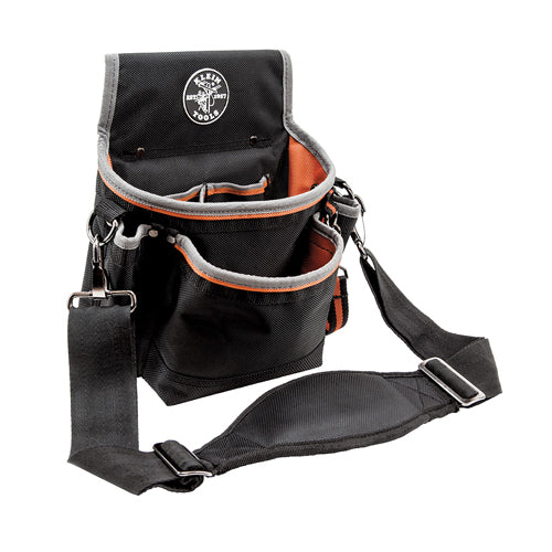 Klein Tools 5243, Tradesman Pro™ Tool Pouch, 15 Pockets, 11.5 x 4.5 x 10-Inch