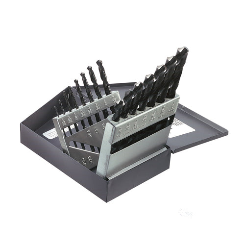 Klein Tools 53001, Regular-Point Drill-Bit Set, 15-Piece