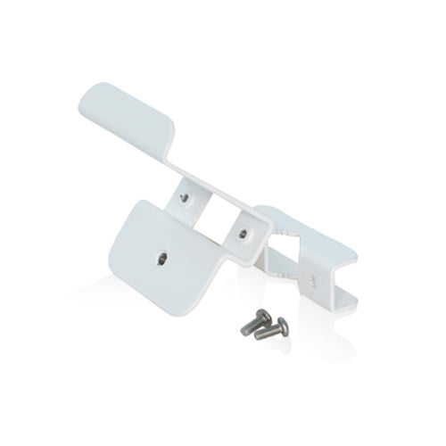 Leviton 5300M-BKT, Medical Grade Power Strip Mounting Bracket, Compatible with Leviton Medical Grade Power Strips, Durable Powder Coated Aluminum, Adjustable Mounting Clamps Fit Any Diameter From 0.875” to 1.25”, White