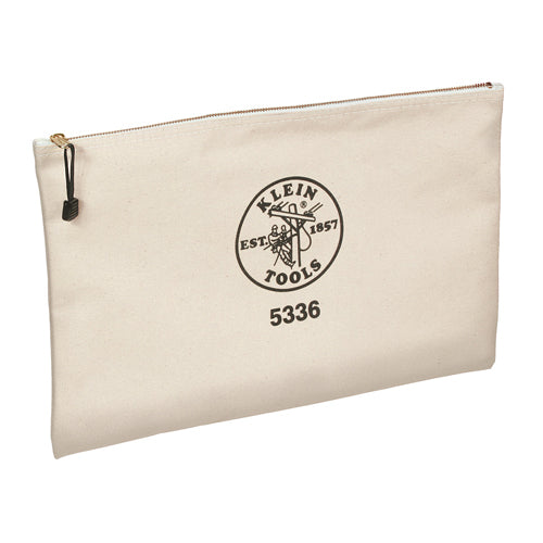 Klein Tools 5336, Zipper Bag, Contractor's Portfolio, Canvas