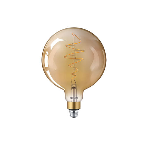 Philips Lighting 536268, 7.5G63/VIN/820/CL/G/DIM, LED G63, 7.5 Watt, 120 Volt, E26 Base, 400 Lumens, 2000K Warm White, Dimmable, 2 Packs