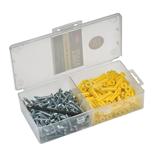 Klein Tools 53729, Conical Anchor Kit, 100 Anchors