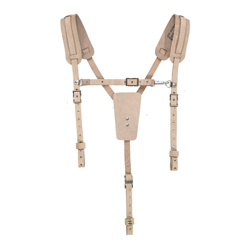 Klein Tools 5413, Soft Leather Work Belt Suspenders