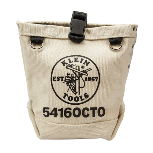 Klein Tools 5416OCTO, Tool Bag, Bull-Pin and Bolt Pouch, Loop Connect, 5 x 5 x 9-Inch