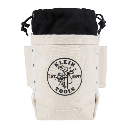 Klein Tools 5416TCP, Tool Bag, Extra Tall Top Closing Bolt Bag, 5 x 12 x 9-Inch