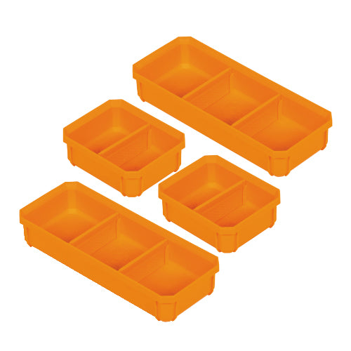 Klein Tools 54810MB, MODbox™ Replacement Bins, Short, 4-Pack