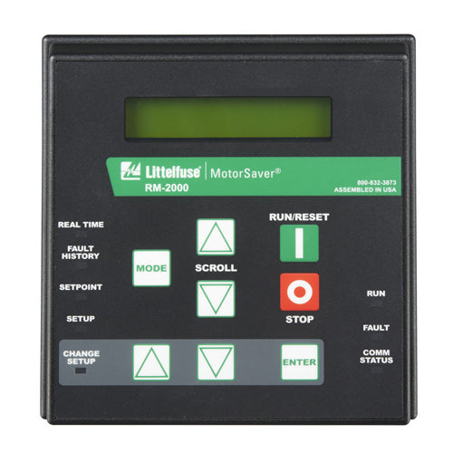 Littelfuse RM2000, RM 2000 Series, Remote Monitor, 115VAC, SPDT Contact Form