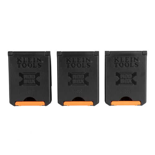 Klein Tools 55838MB, MODbox™ Tool Belt Pouch Clips, 3-Pack