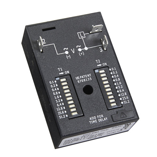 Littelfuse RS4A33, RS Series, 120VAC, Repeat Cycle Time Delay Relay SPST-NO (1 Form A) 1 Min ~ 1023 Min Delay Chassis Mount