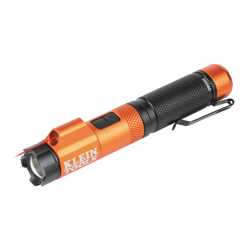 Klein Tools 56040, Rechargeable Focus Flashlight with Laser