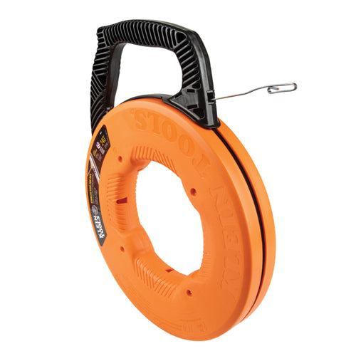 Klein Tools 56341, Stainless Steel Fish Tape, 1/8-Inch x 240-Foot