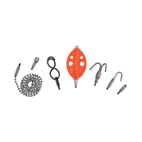 Klein Tools 56511, Fish Rod Attachment Set, 7-Piece