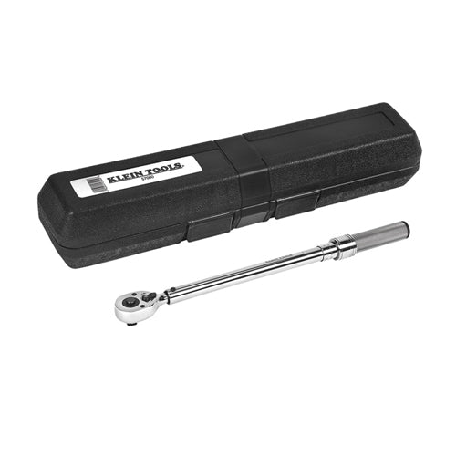 Klein Tools 57000, 3/8-Inch Torque Wrench Square Drive 14-Inch Length
