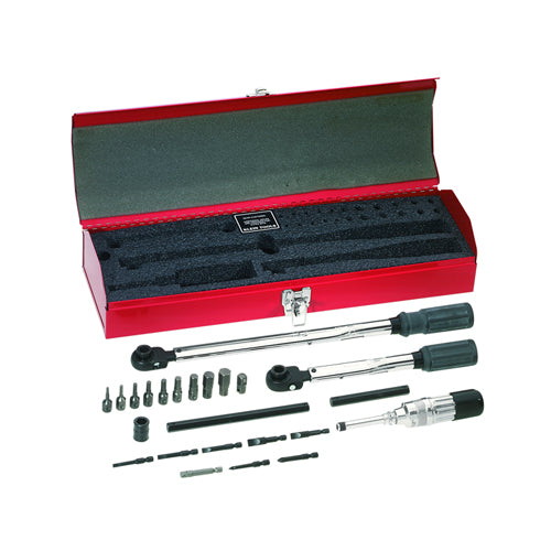 Klein Tools 57060, Master Electrician's Torque Wrench Set, 25-Piece