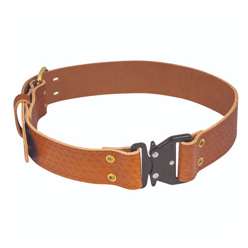 Klein Tools 5826XL, Quick Release Leather Belt, Extra Large