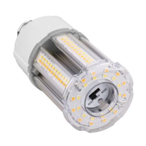 Votatec AST-CLW08C-018WBCA1-CA50K, LED Corn Light, CCT Adjustable, 100-277VAC, 18W, 2520-2790 Lumens, 3000/4000/5000K, E26/E39 Base