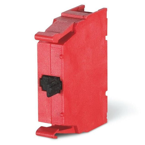 Techspan 590.PL004003, Auxiliary Contact, Normally Closed, Compatible 63A Interlock, Red