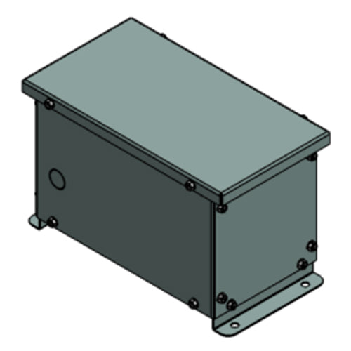 Electric Power 5J3P4BAN1T0, 5kVA, General Purpose Auto Transformer, 1 Phase, Primary 208V, Secondary 240V, Copper