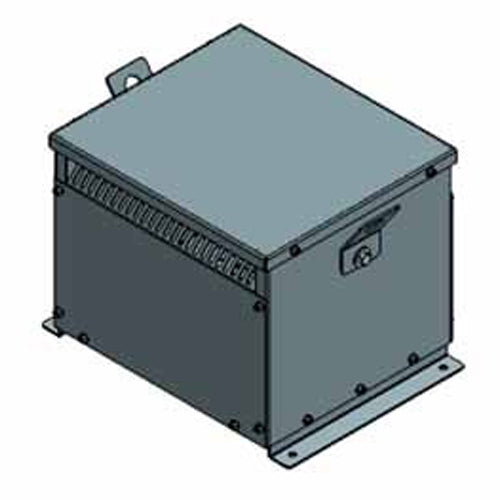 Electric Power 5L8P4BT0, 5KVA, General Purpose Step Down Auto Transformer, 1 Phase, Primary 460V, Secondary 240V, Copper