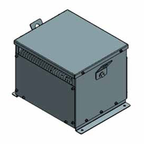 Electric Power 5L8S4ABT0, 5KVA, General Purpose Auto Transformer, 3 Phase, Primary 460V Wye, Secondary 240V Wye, Copper