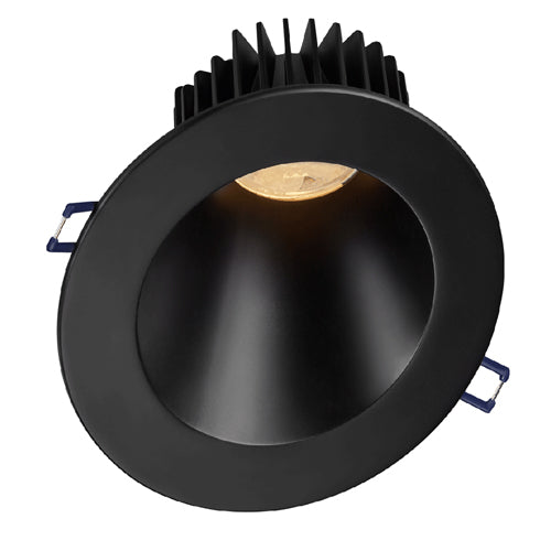 Lotus LD4R-5CCT-5R-SL30-BK, 5" LED Black Trim Round 30° Sloped Deep Regressed, 15W, 120VAC, 5CCT, 1100-1400 Lumens, Dimmable