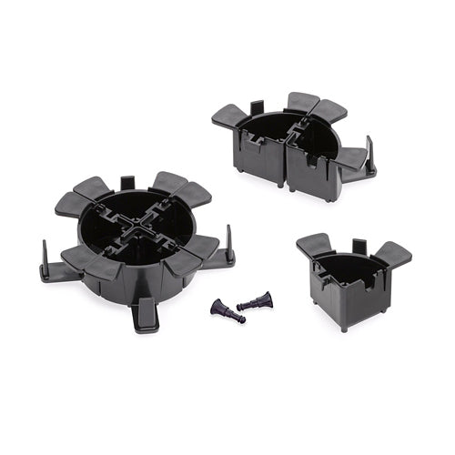 Leviton 5R100-14R, Fiber Cable Management Quarter-Round Ring Kit (Bag of 4)
