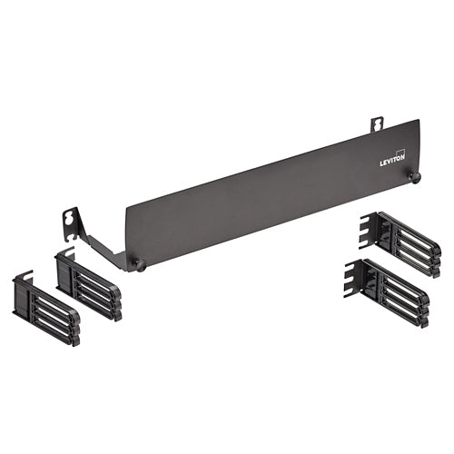 Leviton 5R2UX-CMT, 2RU Universal Patch Cord Cable Manager (Includes 0RU Cable Manager)