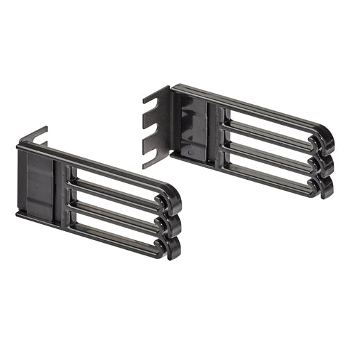 Leviton 5RCMT-VFG, 0RU Universal Patch Cord Cable Manager (Bag of 2)