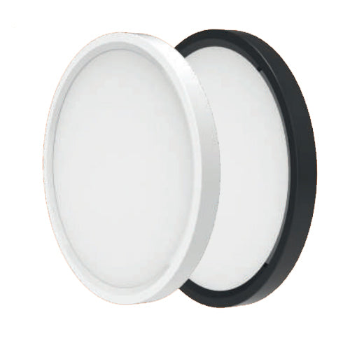 Votatec HM08-PR16-30W120-5CCT-BSA/BK, 16″ Slim Flush Mount, 5Way CCT Adjustable, 30W, 2400LM, 120V, 110° Beam Angle, Dimmable, Black