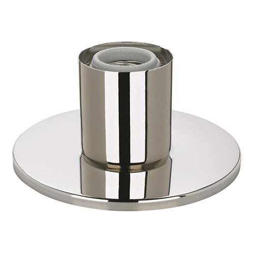 Satco 60-4802, 1 Light Dual Surface Mount Fixture, 60W, 120V, Medium Base, Polished Nickel Finish