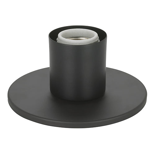 Satco 60-4804, 1 Light Dual Surface Mount Fixture, 60W, 120V, Medium Base, Dark Bronze Finish
