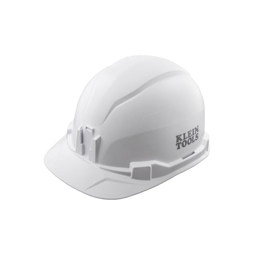 Klein Tools 60100, Hard Hat, Non-Vented, Cap Style, White