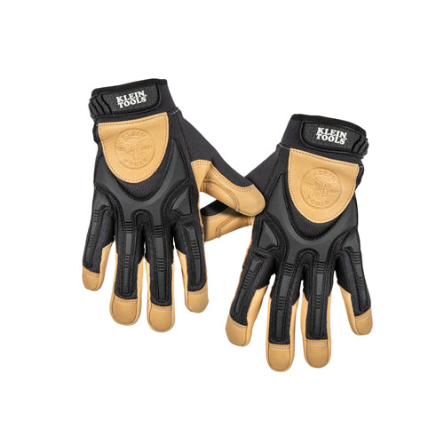 Klein Tools 60189, Leather Work Gloves, X-Large, Pair