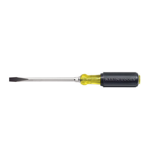 Klein Tools 602-10, 3/8-Inch Keystone Screwdriver, 10-Inch Round Shank