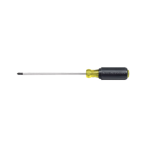 Klein Tools 603-6, #3 Phillips Screwdriver, 6-Inch Round Shank