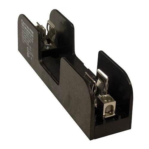 Mersen 60306, Class H/K Fuse Block, 1-Pole, 600VAC/DC, 30A, Box with Reinforced Clip