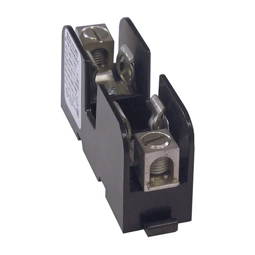 Mersen 60306T, Class T Fuse Block, 600VAC/DC, 1-Pole, 30A, Box with Reinforced Clip