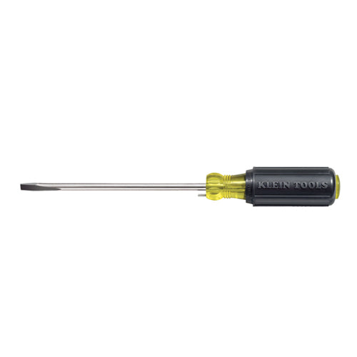 Klein Tools 605-4B, Wire Bending Cabinet Tip Screwdriver 4-Inch