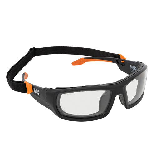 Klein Tools 60538, Professional Full-Frame Gasket Safety Glasses, Indoor/Outdoor Lens