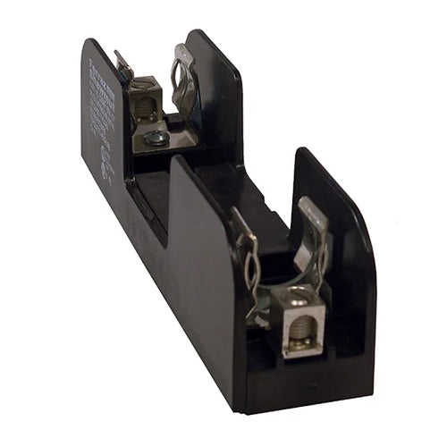 Mersen 60606R, Class R Fuse Block, 1-Pole, 600VAC/DC, 60A, Box with Reinforced Clip